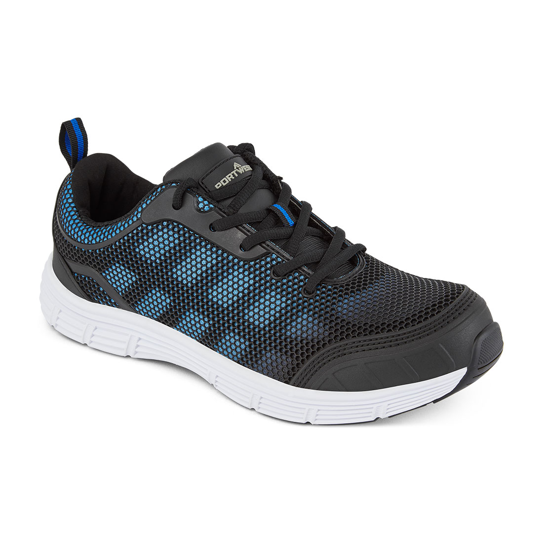 FT15 - Steelite Tove Trainer S1P FO SR Schwarz/Blau